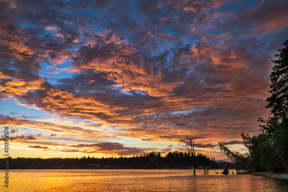 Obraz premium Sunset At Green Cove