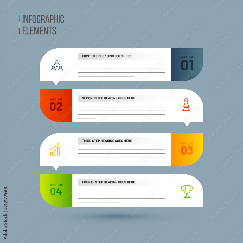 Presentation of business infographic template. Presentation of business infographic template.