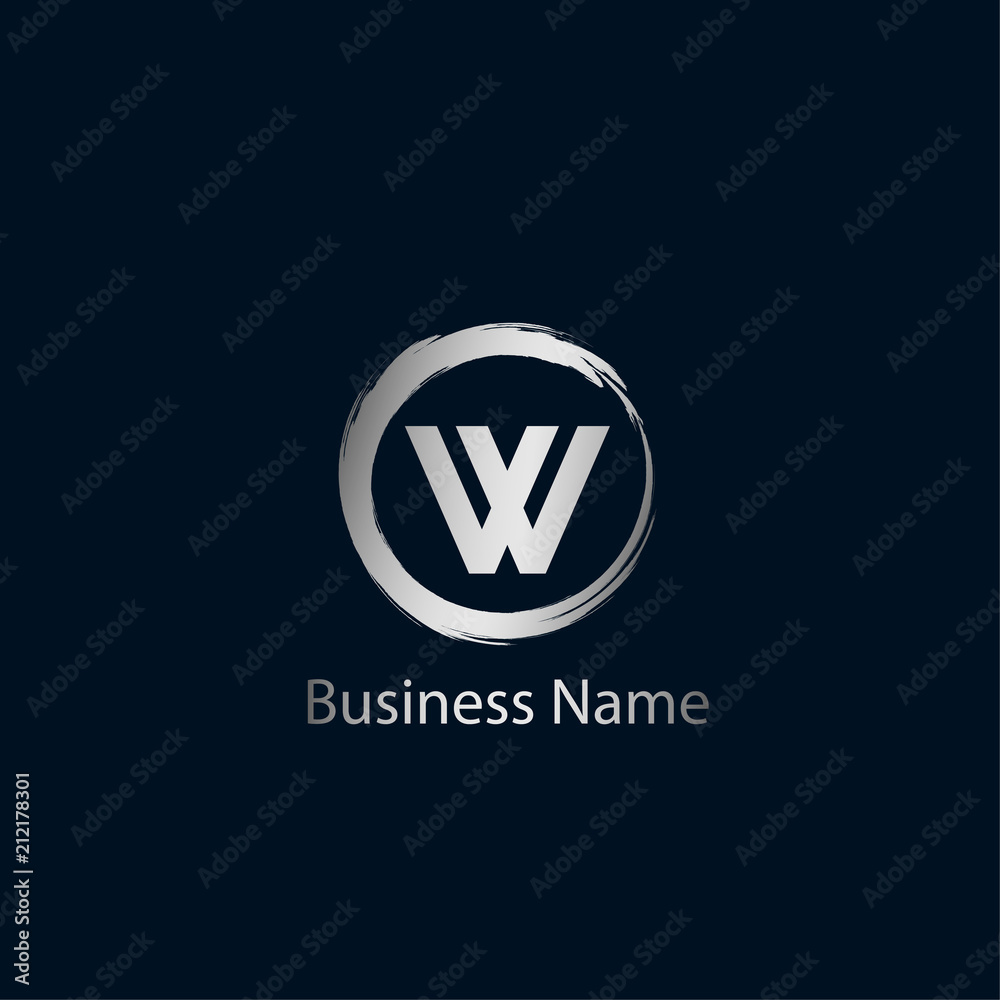 Letter W Logo Template Design Letter W Logo Template Design