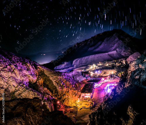 night party in dahab desert 