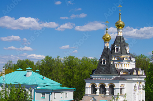 DMITROV, RUSSIA - May, 2018: Dmitrov Kremlin on a sunny day
