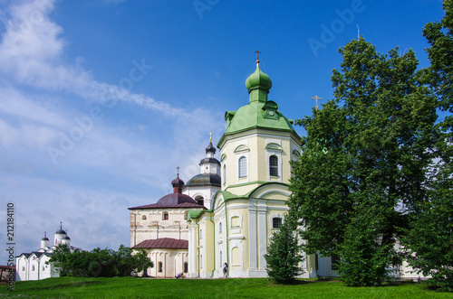 KIRILLOV, RUSSIA - August, 2017: Kirillo-Belozersky monastery near City Kirillov, Vologda region, Russia