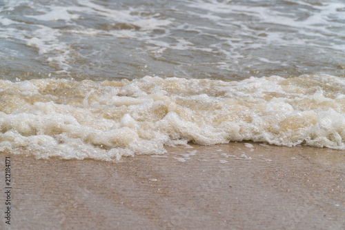 Fototapeta Naklejka Na Ścianę i Meble -  sea wave Pattaya Thailand