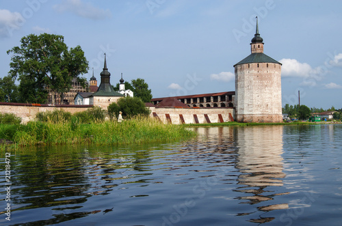 KIRILLOV, RUSSIA - August, 2017: Kirillo-Belozersky monastery near City Kirillov, Vologda region, Russia