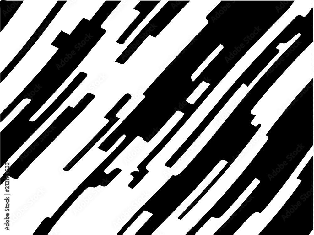 Black white background with optical effect. Curved lines. Minimal design. Zebra pattern. Vector illustration Textured surface Black white background with optical effect. Curved lines. Minimal design. Zebra pattern. Vector illustration Textured surface