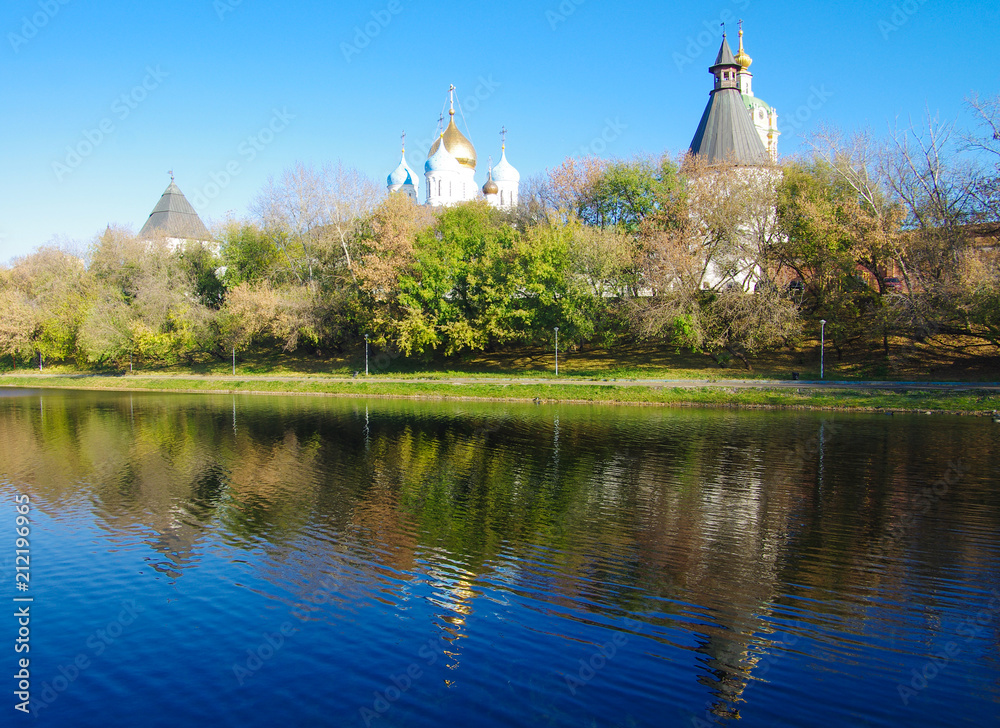 MOSCOW, RUSSIA - October, 2016: Novospassky Monastery