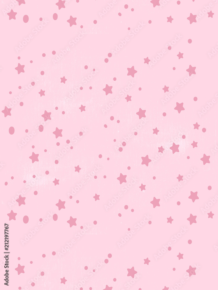 gentle background pattern with stars and dots. The idea for children's metrics, scrap paper. Seamless vector pattern gentle background pattern with stars and dots. The idea for children's metrics, scrap paper. Seamless vector pattern