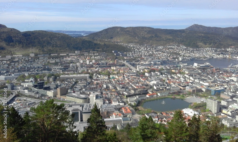 Panorama of Bergen