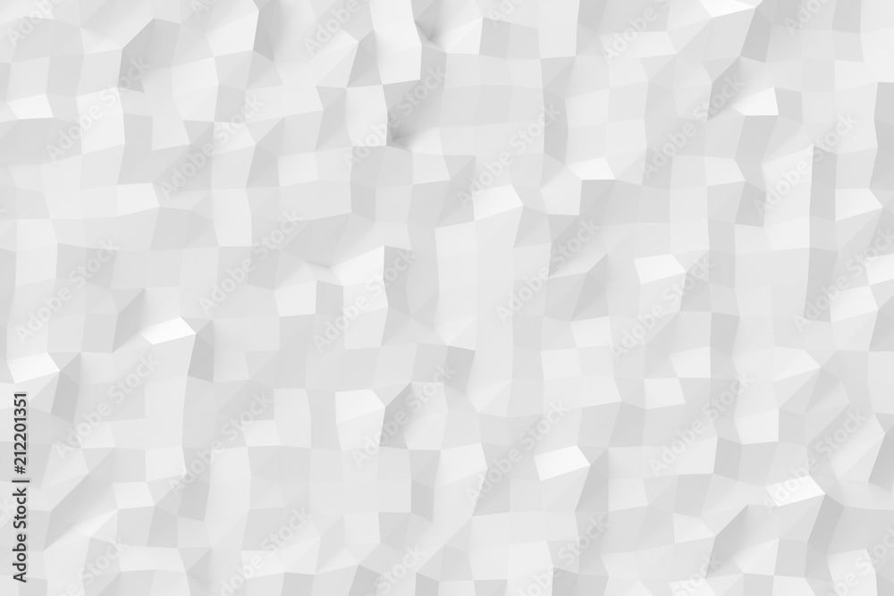 Abstract white modern background of polygons Abstract white modern background of polygons