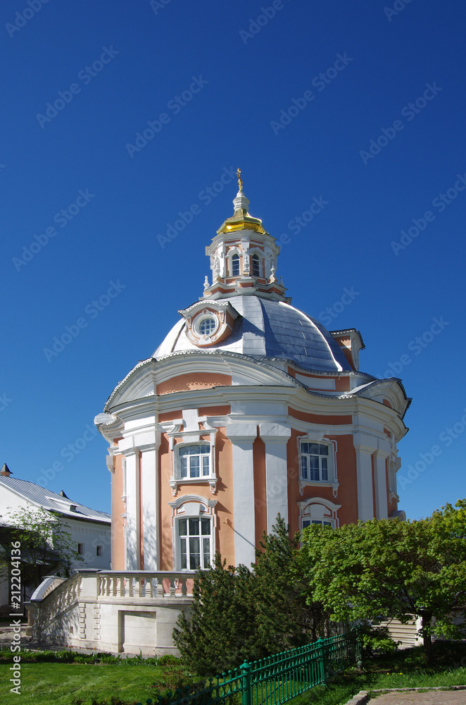SERGIYEV POSAD, RUSSIA - May, 2018: Trinity Sergius Lavra in Sergiev Posad
