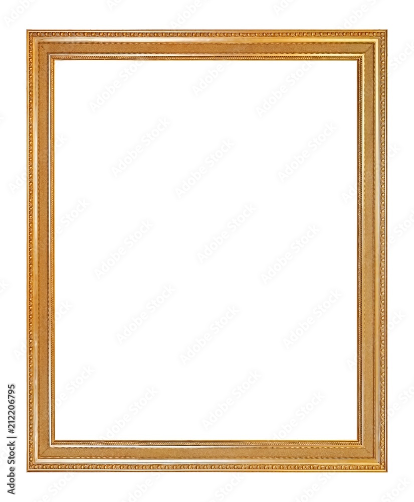 Golden frame for paintings, mirrors or photo Golden frame for paintings, mirrors or photo