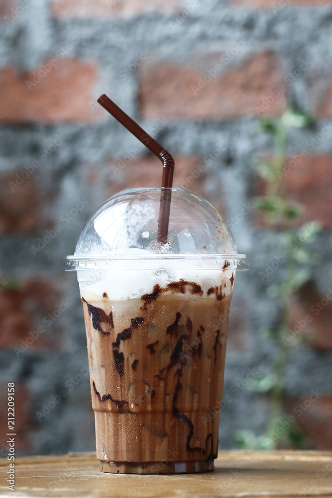 Mocha ice coffee Mocha ice coffee