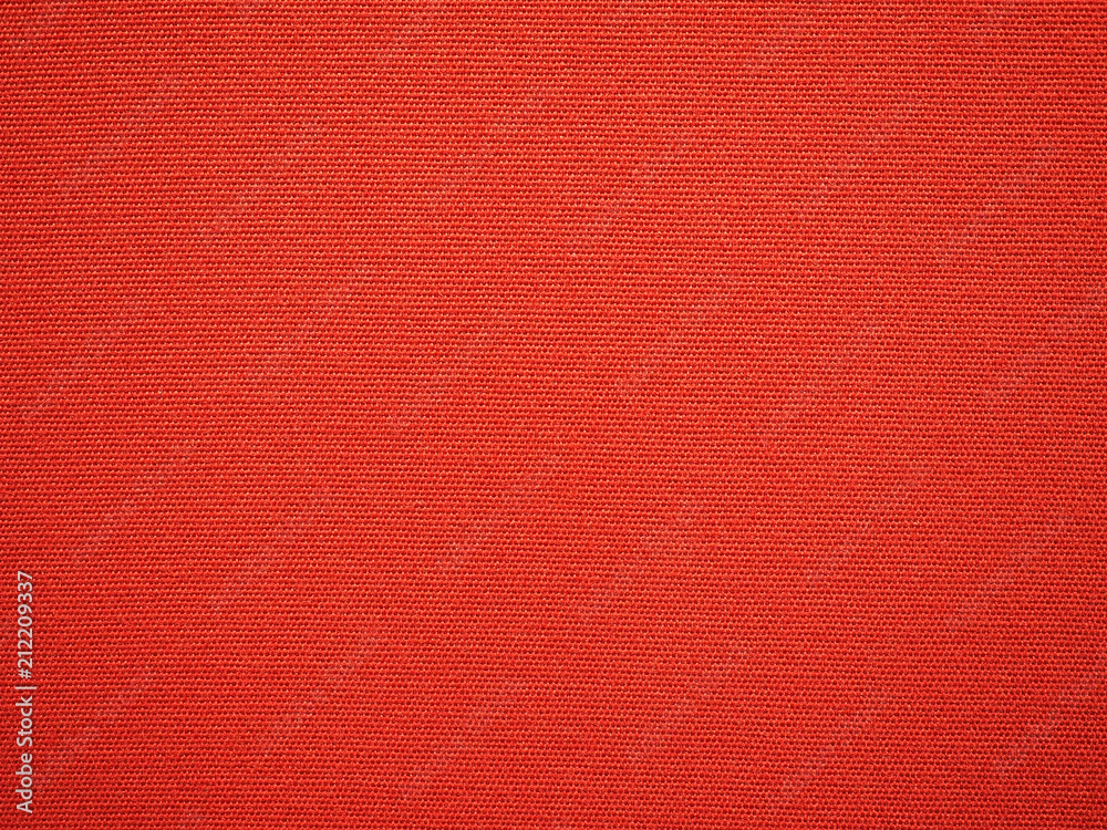 red fabric texture background - obrazy, fototapety, plakaty 