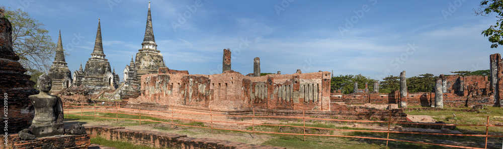 Temple of Ayutthaya historical park