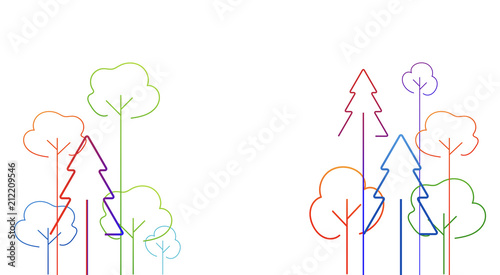 natura, alberi, albero, foresta, bosco,