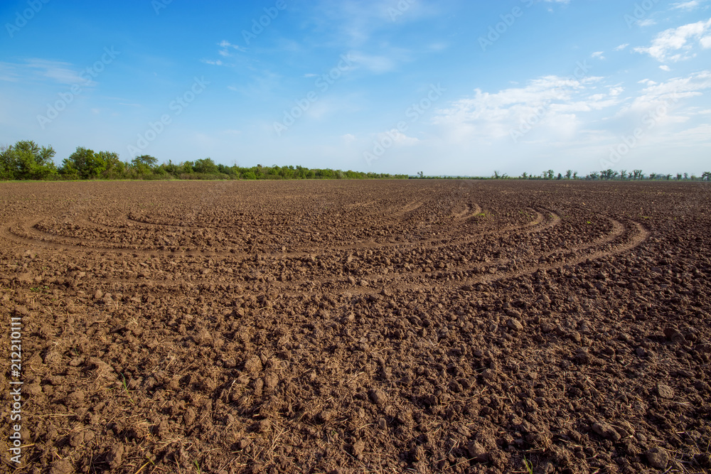 land on the field for planting \ bright spring photo ukraine midday land on the field for planting \ bright spring photo ukraine midday