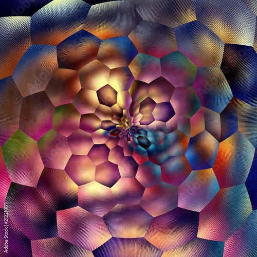 Abstract texture background. Digital design painting impressionism artwork. H...