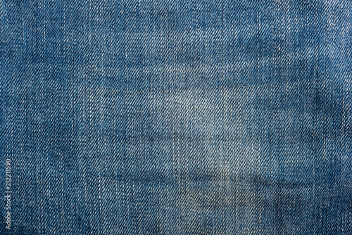Blue denim jean texture and seamless background.