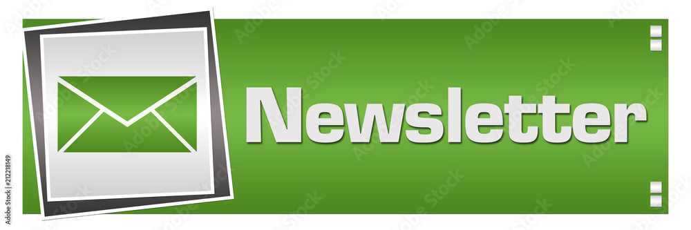 Newsletter Green Grey Square Left Newsletter Green Grey Square Left
