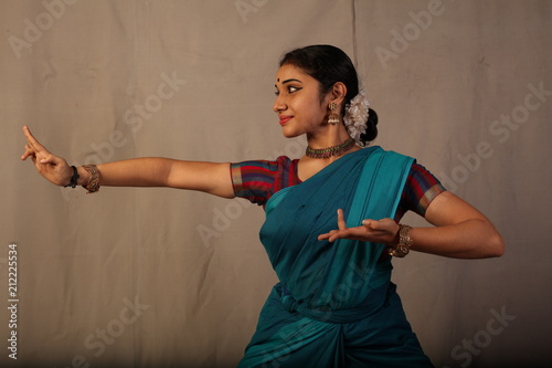 bharatha natyam is the classical dance form of tamil nadu. photo