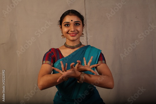 bharatha natyam is the classical dance form of tamil nadu. photo