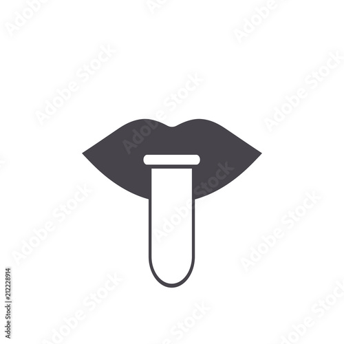 Saliva test icon