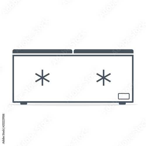 Deep freezer icon