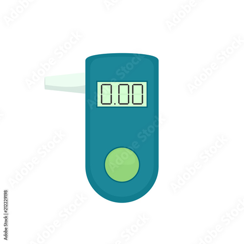 Breath test icon