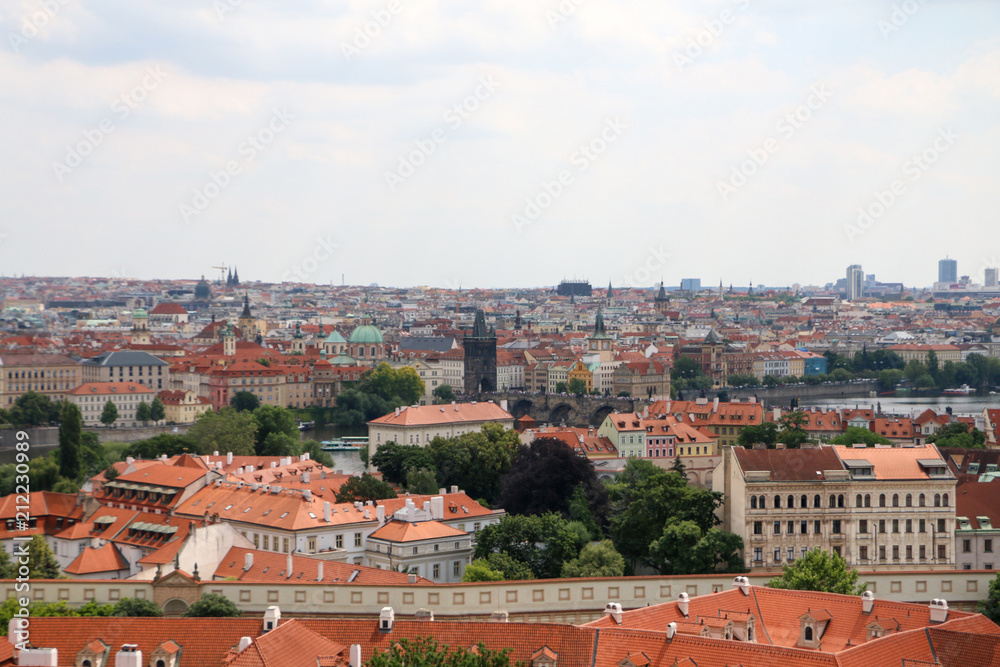 Obraz premium hermosa vista de praga