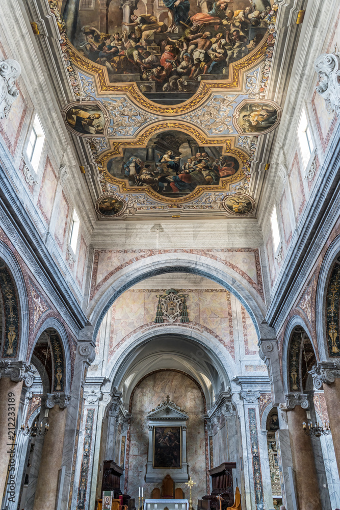 Ostuni's Cathedral interior