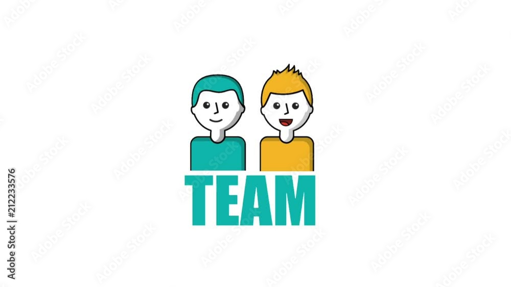 men team work group cooperation ilustration men team work group cooperation ilustration