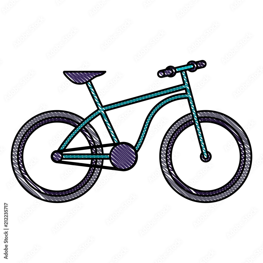 Fototapeta premium retro bicycle isolated icon vector illustration design