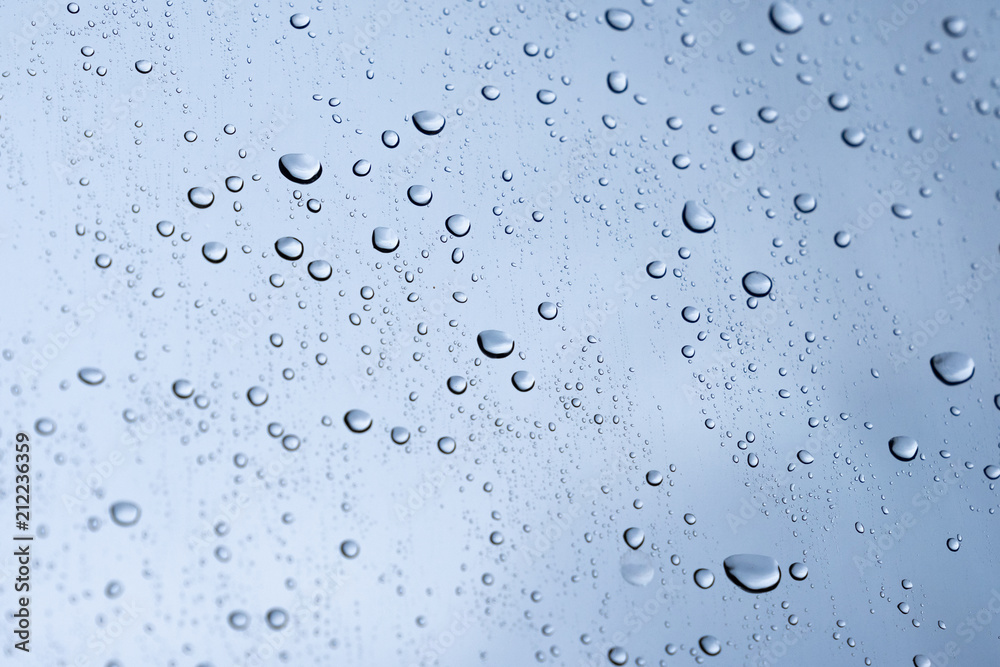  rain drops on clear glass, rain droplets