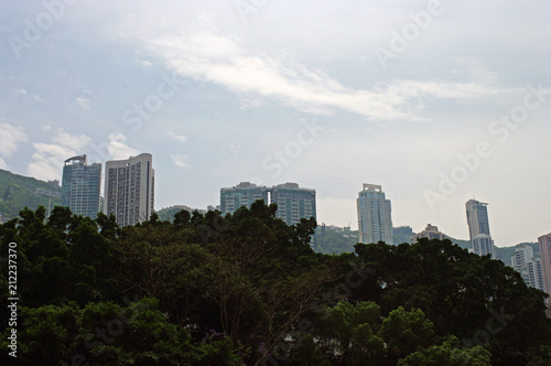 Panorama des hauts de Hong Kong