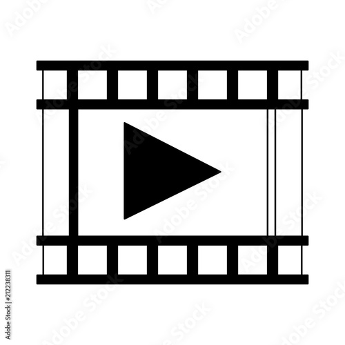 Play video symbol vector illustration graphic design