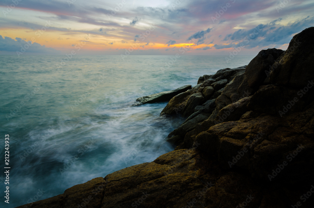 sunrise in Samui island, Thailand sunrise in Samui island, Thailand