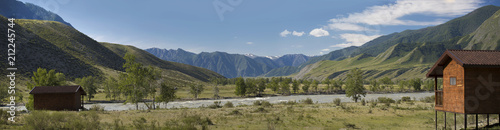 mountain river in the mountains