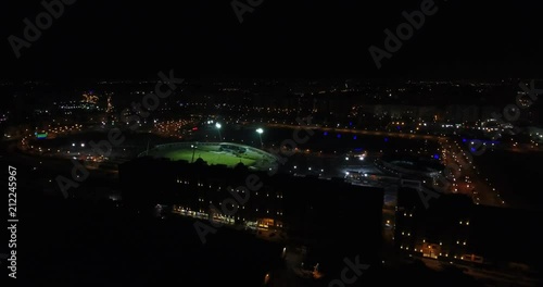 Wallpaper Mural Aerial Drone shot over alexandria  Torontodigital.ca