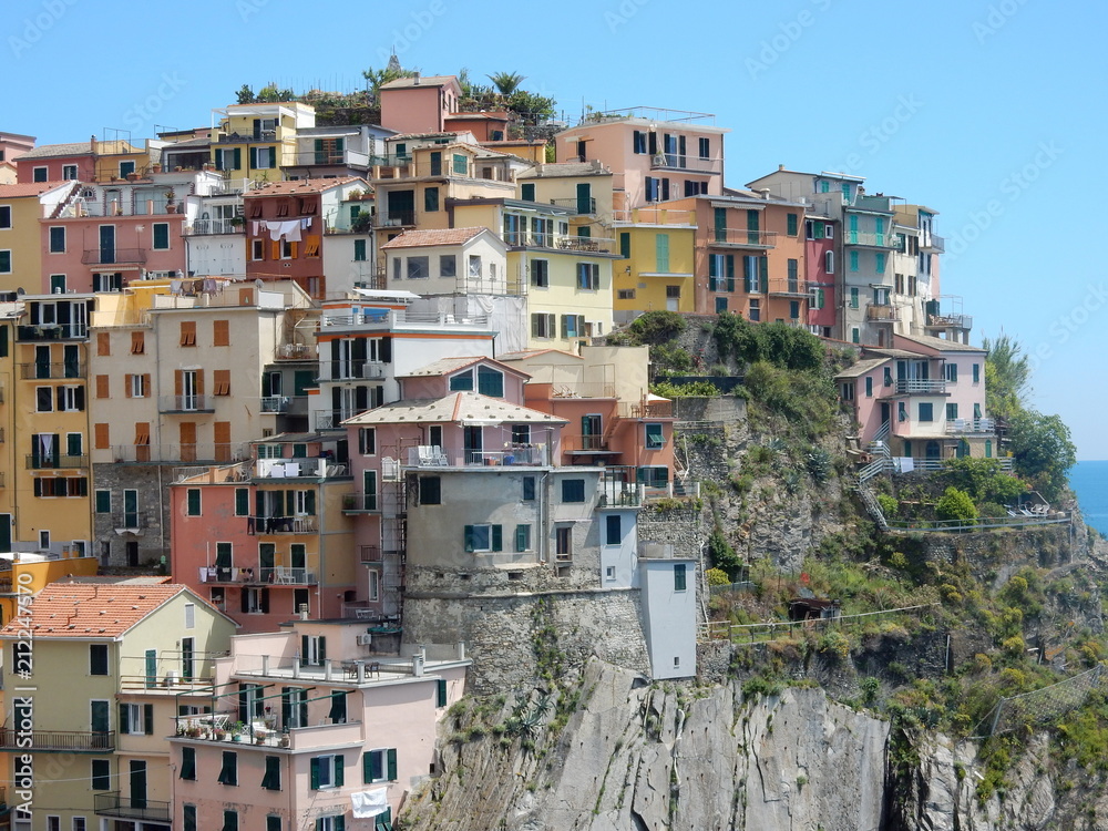 le case di Manarola - cinque terre - Italia