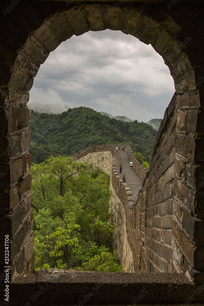 Fototapeta Great Wall Windo