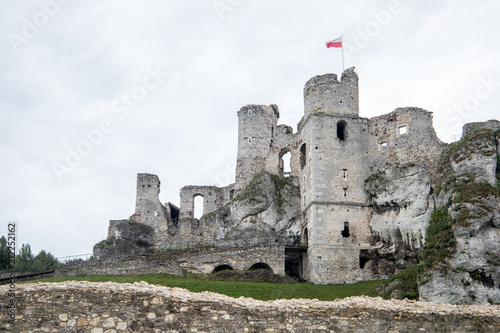 Ogrodzieniec medieval castle ruins, Silesia, Poland.