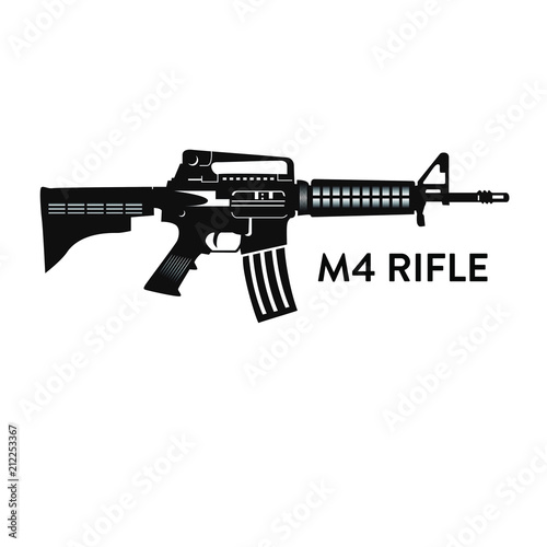 M4 rifle