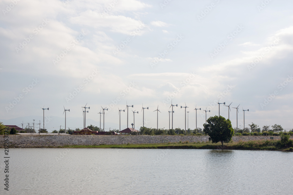 electric turbine farm
