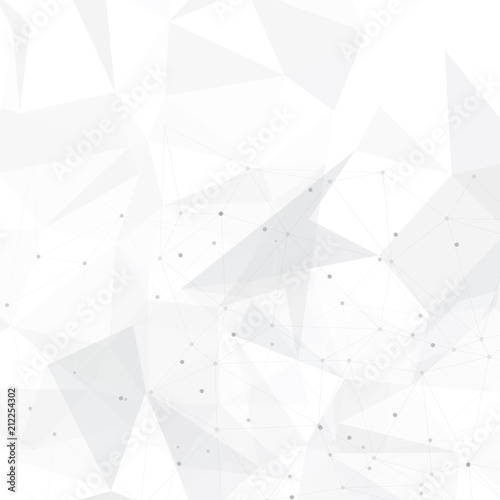 Abstract background with a low poly design