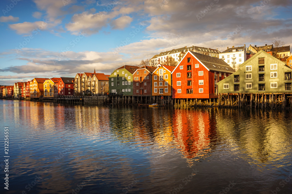 Trondheim city, Norway.