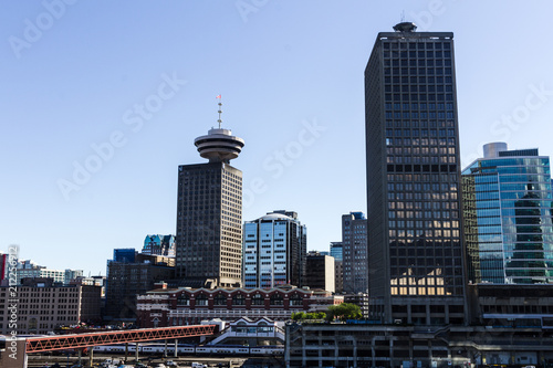Vancouver skyline  BC  Canada.