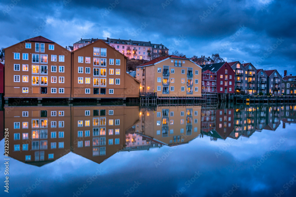 Trondheim city, Norway.