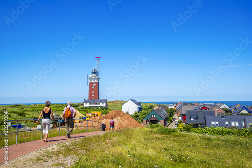 Helgoland, Oberland mit Leuchtturm  photo