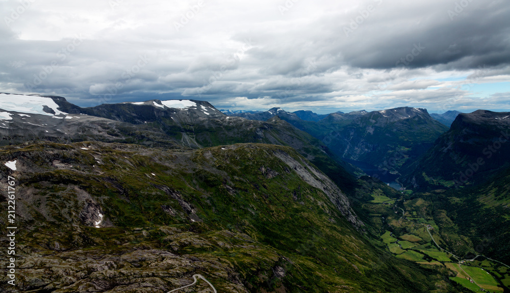 Landscape of Norway,Geirangerfjord
