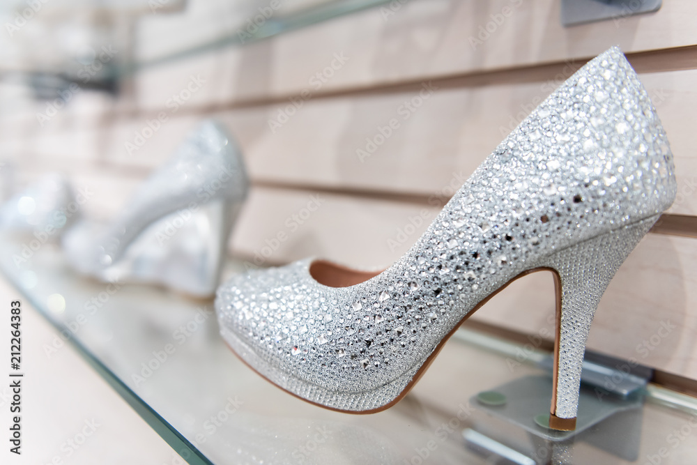 Buy Cross Border High Heel Pink Shining Sandals | Look Stylish |  DressFair.Pk